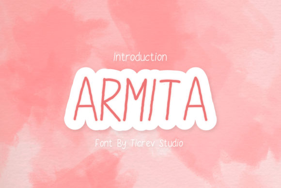 Armita: A Handwritten Font for Editorial Charm