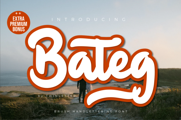 Bateg: A Bold and Flowing Handwritten Font for Web Design