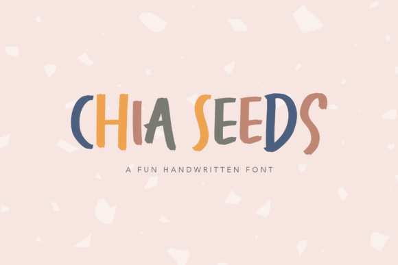Chia Seeds: A Playful Handwritten Font for Engaging Content