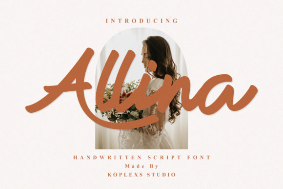 Discover Allina: A Handwritten Font for Elegant Publishing