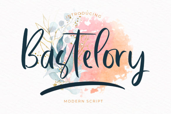 Discover Bastelory: A Handwritten Font for Modern Brands