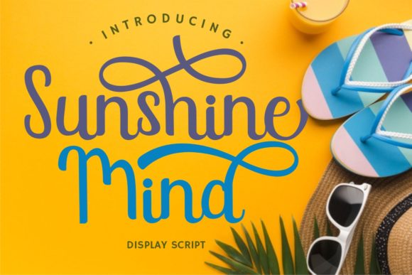 Discover the Elegance of Sunshine Mind Font