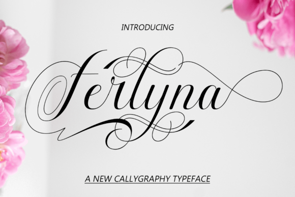 Elevate Your Craft with the Elegant Ferlyna Font