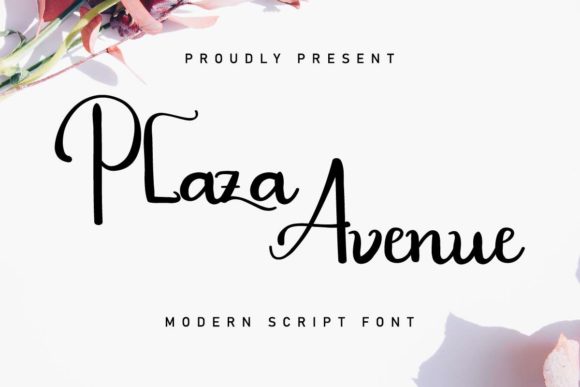Elevate Your Craft with the Elegant Plaza Avenue Font