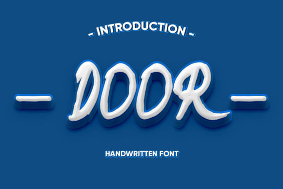Enhance Your Brand with Door: A Timeless Handwritten Font