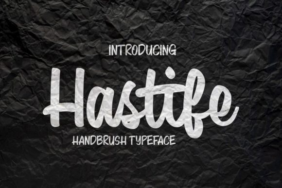 Enhance Your Brand with Hastife: A Versatile Handwritten Font