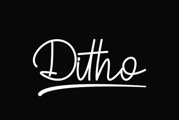 Enhance Your Campaigns with Ditho: A Versatile Handwritten Font