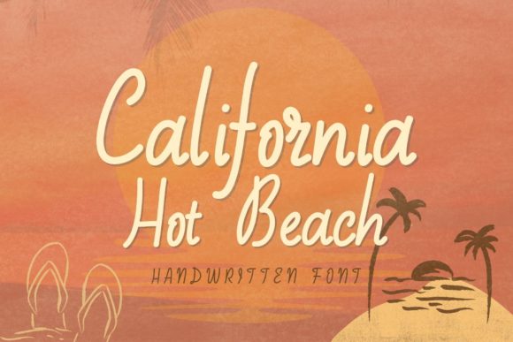 Exploring California Hot Beach: A Designer's Font Journey