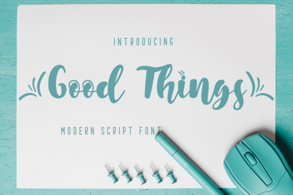 Good Things: A Versatile Font for Engaging Campaigns