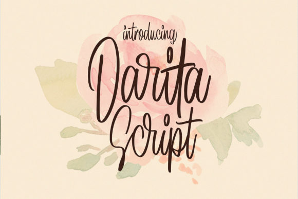 Introducing Darita: A Handwritten Font for Elegant Web Design