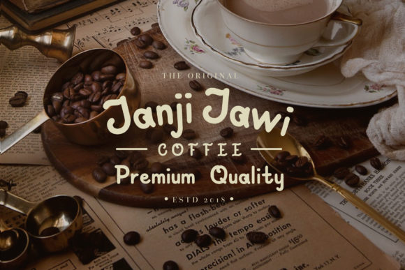 Janji Jawi: A Handwritten Font for Creative Web Design