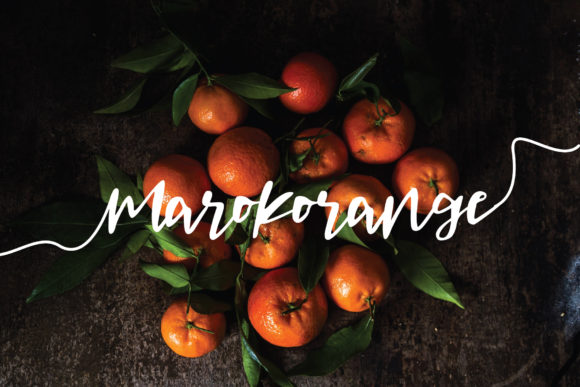 Marokorange: A Stylish and Elegant Script Font for Designers