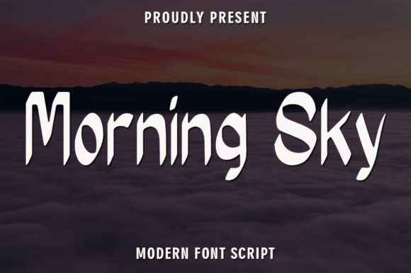 Morning Sky: A Handwritten Font for Engaging Visuals