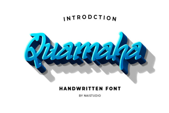 Quamaha: A Handwritten Font for Engaging Campaigns