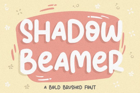 Shadow Beamer: A Charming Handwritten Font for Web Design