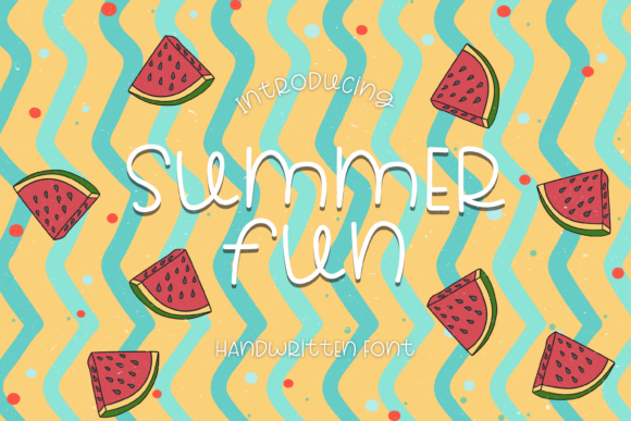 Summer Fun: A Handwritten Font for Memorable Branding