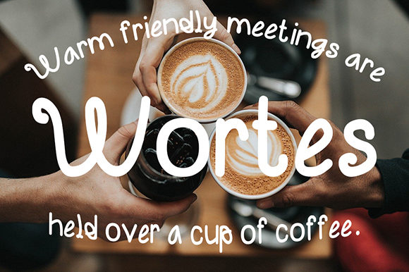Wortes: A Handwritten Font for Engaging Web Designs